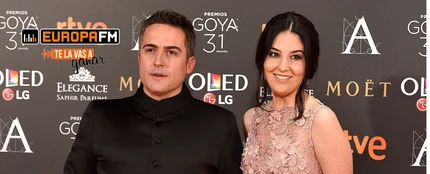 Constantino Martínez-Orts y su pareja en los Goya Constantino Martínez-Orts y su pareja en los Goya