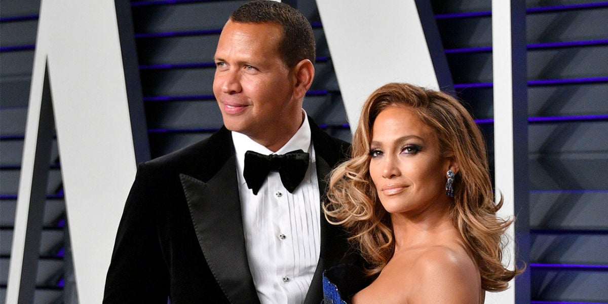 Jennifer Lopez y su futuro marido Alex Rodriguez