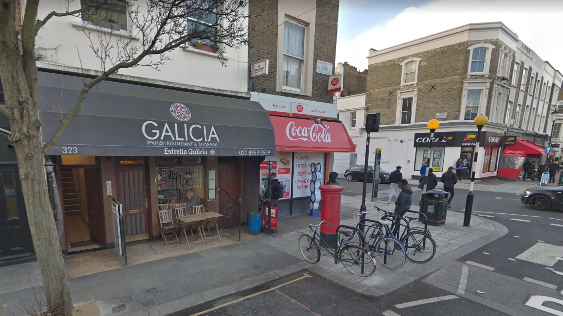 Restaurante 'Galicia' en Londres.