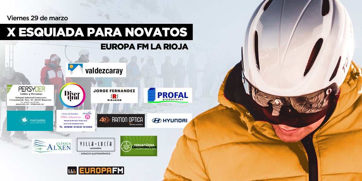 X Esquiada para novatos de Europa FM La Rioja
