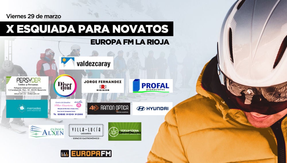 X Esquiada para novatos de Europa FM La Rioja