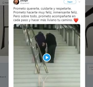 El precioso vídeo de dos personas mayores que demuestra que existen amores es para toda la vida El precioso vídeo de dos personas mayores que demuestra que existen amores es para toda la vida