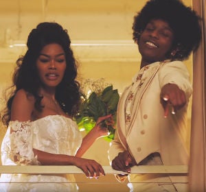 Teyana Taylor y A$AP Rocky en el vídeo de 'Issues/Hold On' Teyana Taylor y A$AP Rocky en el vídeo de 'Issues/Hold On'