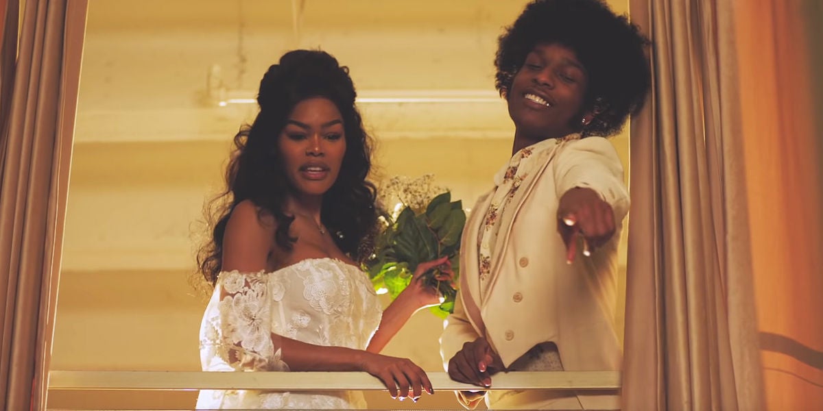 Teyana Taylor y A$AP Rocky en el vídeo de 'Issues/Hold On'
