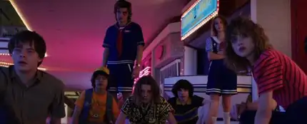 Parte del elenco de 'Stranger Things' en la tercera temporada. Parte del elenco de 'Stranger Things' en la tercera temporada.