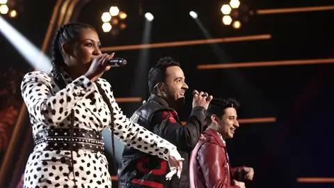 VÍDEO: Luis Fonsi canta ‘Échame la culpa’ con Linda Rodrigo y Alex Palomo en los Directos de ‘La Voz’ VÍDEO: Luis Fonsi canta ‘Échame la culpa’ con Linda Rodrigo y Alex Palomo en los Directos de ‘La Voz’