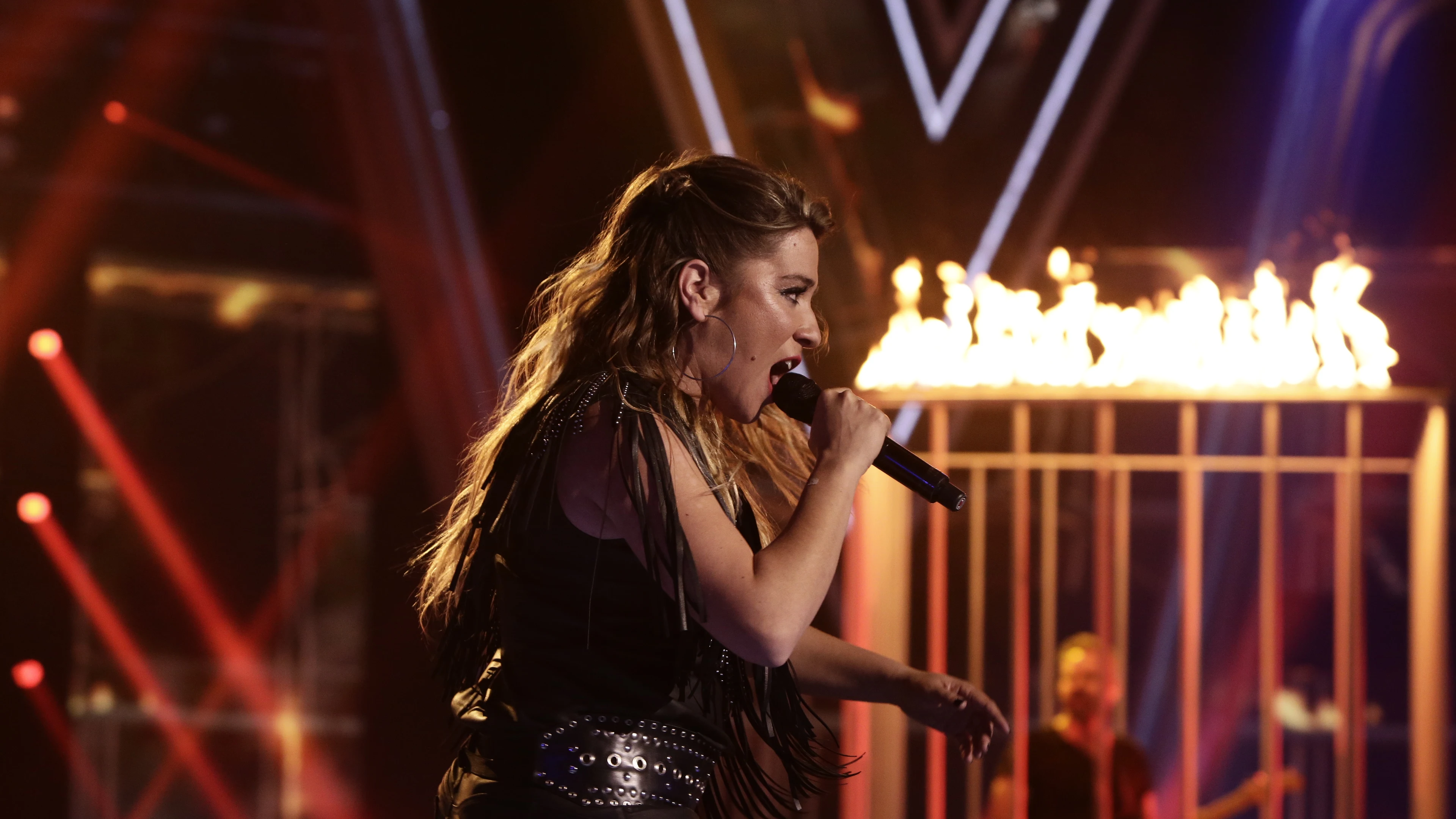 Viki Lafuente canta ‘Livin’ on a prayer’ en los Directos de ‘La Voz’