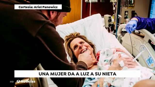 Una mujer de 61 años da a luz a su propia nieta mediante gestación subrogada