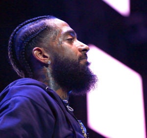El rapero Nipsey Hussle El rapero Nipsey Hussle