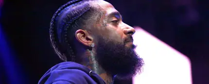 El rapero Nipsey Hussle El rapero Nipsey Hussle