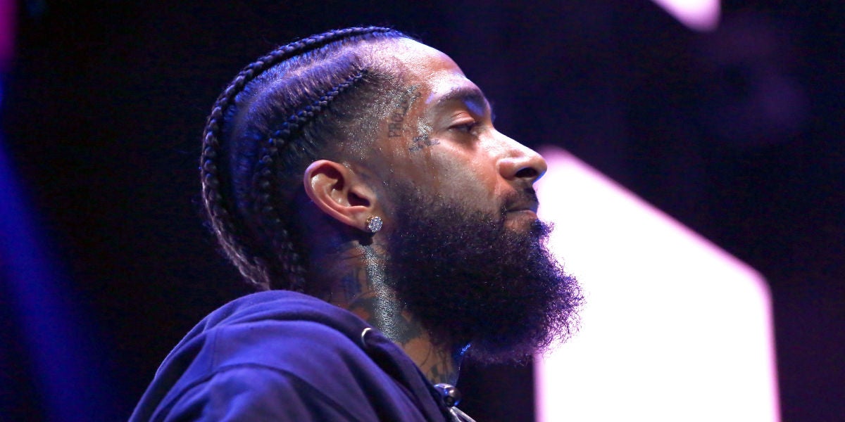 El rapero Nipsey Hussle