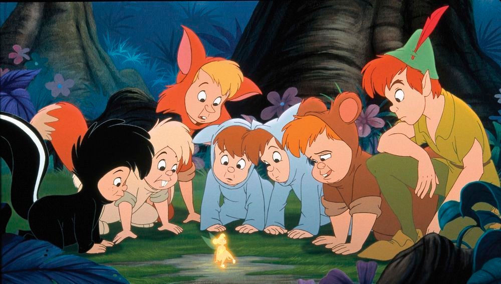 Niños perdidos de 'Peter Pan'
