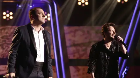 Manuel Carrasco y Javi Moya cantan 'Déjame ser' en la Final de ‘La Voz’ Vídeo - Manuel Carrasco y Javi Moya cantan 'Déjame ser' en la Final de ‘La Voz’