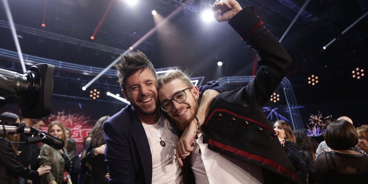 Las primeras palabras de Andrés Martín tras alzarse con la victoria en la gran Final de 'La Voz'