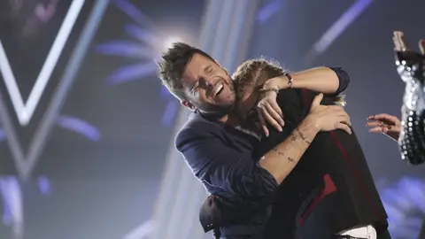 Andrés Martín se corona como ganador de 'La Voz' Andrés Martín se corona como ganador de 'La Voz'