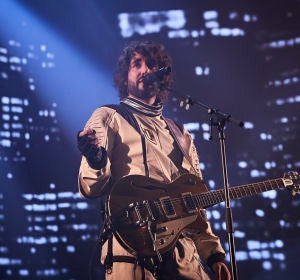 Mikel Izal durante un concierto de la gira 'Autoterapia' Mikel Izal durante un concierto de la gira 'Autoterapia'