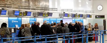 Imagen de la terminal 2 del aeropuerto Adolfo Suárez Barajas. Imagen de la terminal 2 del aeropuerto Adolfo Suárez Barajas.