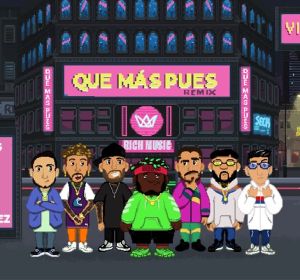 Maluma, Nicky Jam, Farruko, Dalex, Justin Quiles y Lenny Tavárez en el remix de 'Que Más Pues' de Sech Maluma, Nicky Jam, Farruko, Dalex, Justin Quiles y Lenny Tavárez en el remix de 'Que Más Pues' de Sech