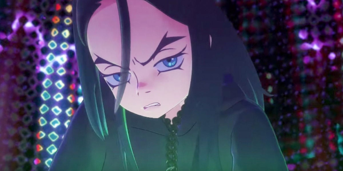 Billie Eilish en el vídeo de 'You should see me in a crown’