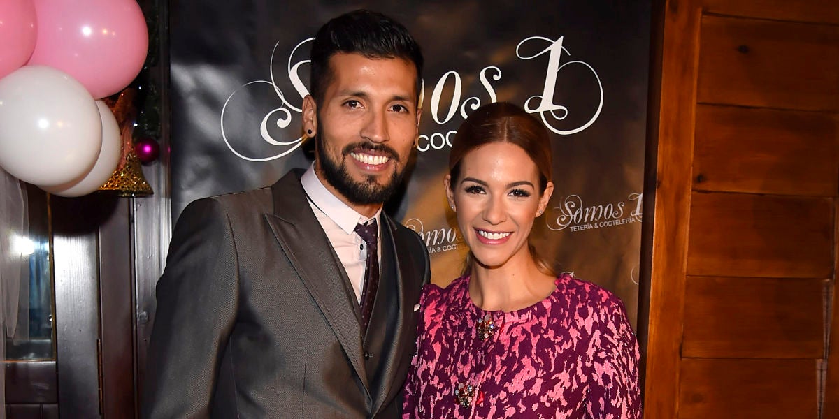 Ezequiel Garay y Tamara Gorro