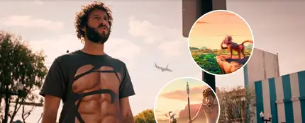 Lil Dicky en el vídeo de su tema 'Earth' Lil Dicky en el vídeo de su tema 'Earth'