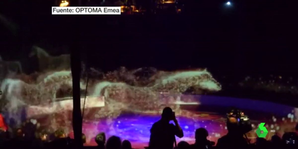 Hologramas en un circo