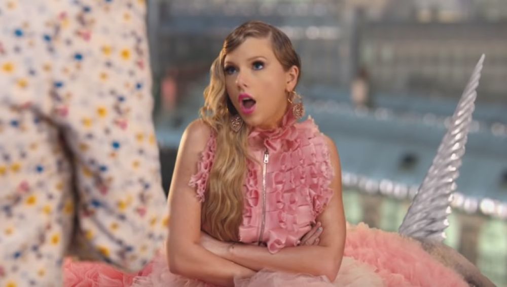 Taylor Swift en su nuevo videoclip 