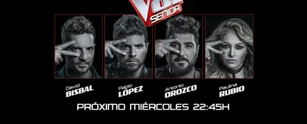 La Voz Senior - 'La Voz Senior' se estrena el próximo miércoles a las 22:45 horas en Antena 3 La Voz Senior - 'La Voz Senior' se estrena el próximo miércoles a las 22:45 horas en Antena 3