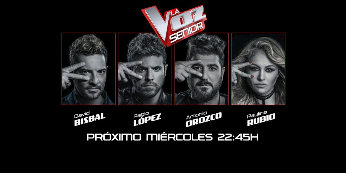 La Voz Senior - 'La Voz Senior' se estrena el próximo miércoles a las 22:45 horas en Antena 3