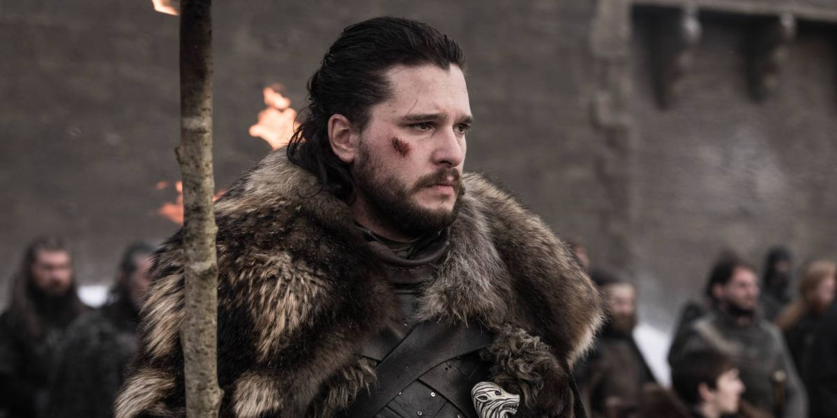 Jon Snow en el último capítulo de 'Juego de Tronos'