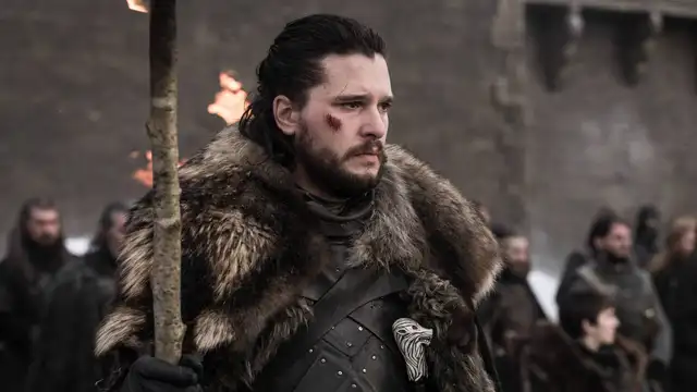 Jon Snow en el último capítulo de 'Juego de Tronos'