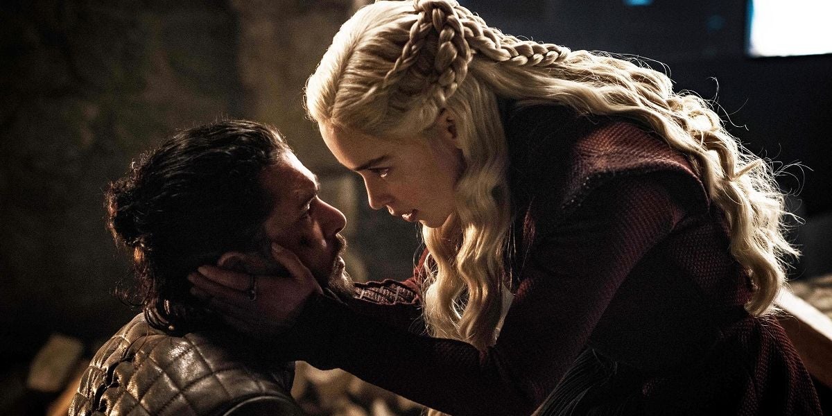Jon y Daenerys en 'Juego de Tronos'