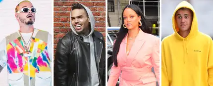 Justin Bieber y J Balvin defienden a Chris Brown y tachan de "error" su paliza a Rihanna Justin Bieber y J Balvin defienden a Chris Brown y tachan de "error" su paliza a Rihanna