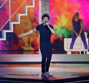 Miki cantando 'La Venda' en Eurovisión 2019 Miki cantando 'La Venda' en Eurovisión 2019