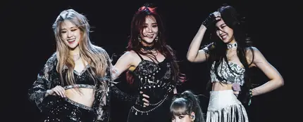 BLACKPINK durante su actuación en Coachella 2019 BLACKPINK durante su actuación en Coachella 2019