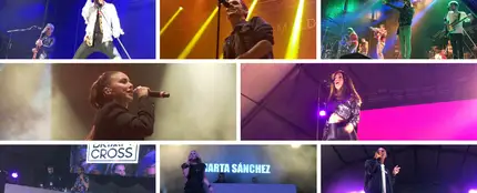Chenoa, Maldita Nerea, Tequila, Buhos, Ruth Lorenzo, Brian Cross. Marta Sánchez y Famous en los concierto de Europa FM en Badalona Chenoa, Maldita Nerea, Tequila, Buhos, Ruth Lorenzo, Brian Cross. Marta Sánchez y Famous en los concierto de Europa FM en Badalona