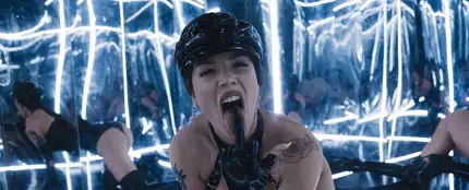 Halsey en el vídeo de Nightmare Halsey en el vídeo de Nightmare