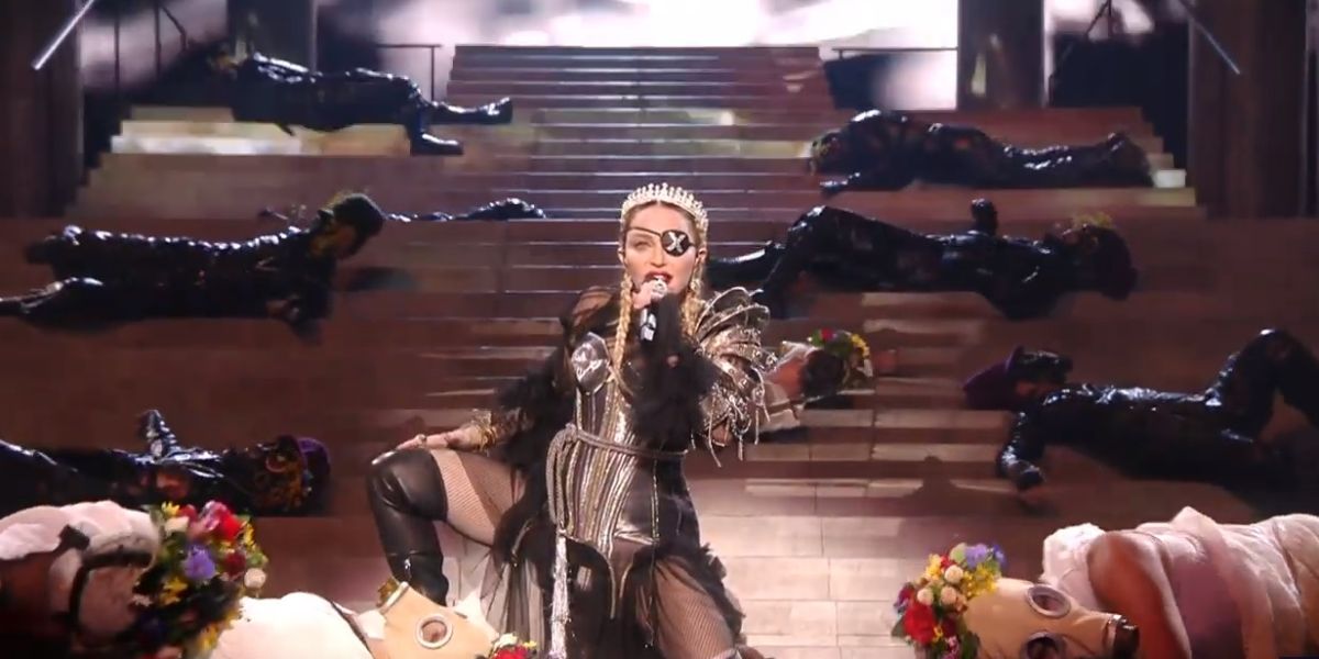 Actuación de Madonna en el festival de Eurovisión 2019