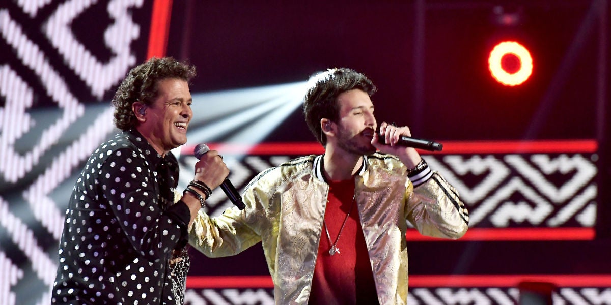 Carlos Vives y Sebastian Yatra