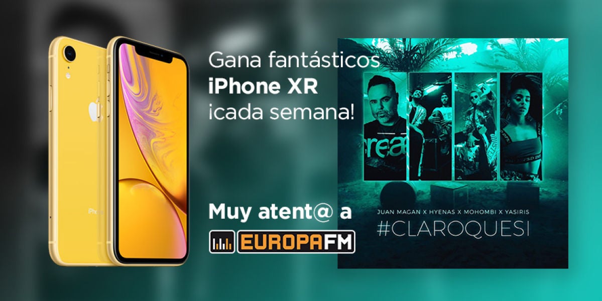 Gana fantásticos iPhone XR con Europa FM