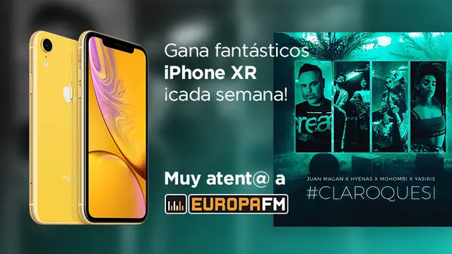 Gana fantásticos iPhone XR con Europa FM
