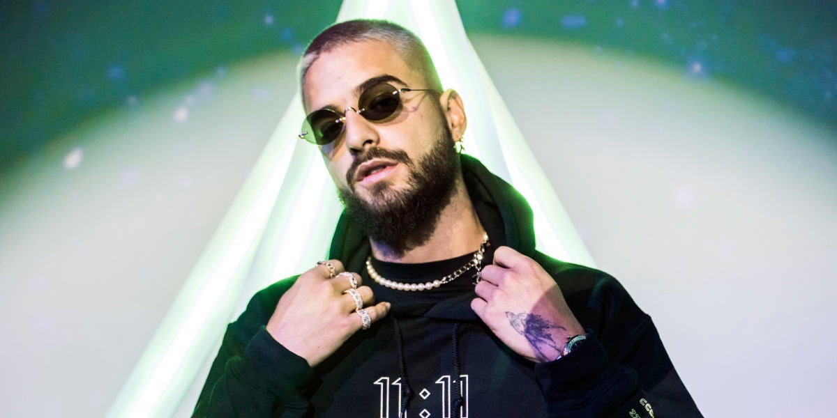 El cantante colombiano Maluma