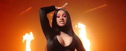 Cardi B en el vídeo de 'Wish Wish' Cardi B en el vídeo de 'Wish Wish'