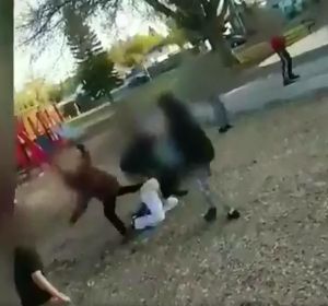 Paliza a una mujer en Canadá Paliza a una mujer en Canadá