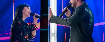 Aitana y Cepeda durante su actuación 'No puedo vivir sin ti' Aitana y Cepeda durante su actuación 'No puedo vivir sin ti'