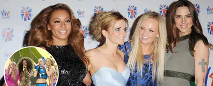 Spice Girls vuelven a los escenarios con un polémico concierto Spice Girls vuelven a los escenarios con un polémico concierto