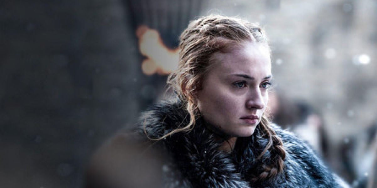 Sophie Turner como Sansa Stark en 'Juego de Tronos'