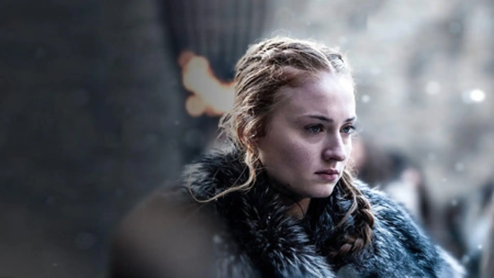 Sophie Turner como Sansa Stark en 'Juego de Tronos' title=