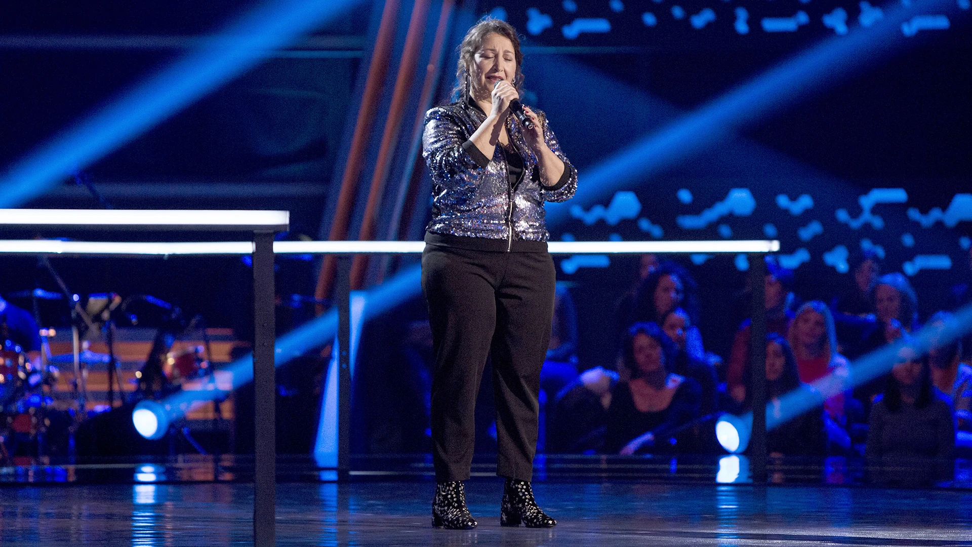 Enriqueta Caballero canta ‘What a wonderful world’ en los Asaltos de ‘La Voz Senior’