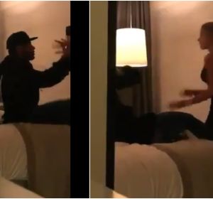 Neymar y la modelo Najila Trindade en un hotel Neymar y la modelo Najila Trindade en un hotel